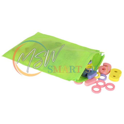 Liczydło drewniane sorter cyfry montessori 3w1 13x36cm Liczydło drewniane sorter cyfry montessori 3w1 13x36cm