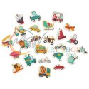 Puzzle w puszce pojazdy 24 puzzle