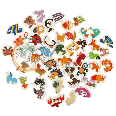 Puzzle w puszce zwierzątka 24 puzzle Puzzle w puszce zwierzątka 24 puzzle