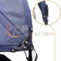 Rowerek trójkołowy Trike Fix Lite rower spacerówka 3w1 obracany 360 wolne koło granatowy