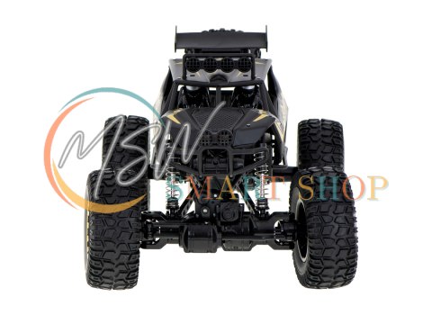 Samochód zdalnie sterowany 2,4GHz 1:8 51cm metal czarny