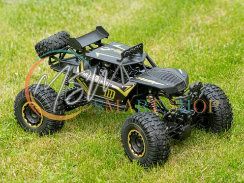 Samochód zdalnie sterowany 2,4GHz 1:8 51cm metal czarny