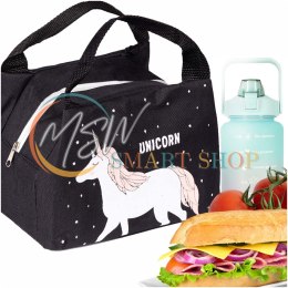 Torba termiczna na lunch jedzenie śniadaniowa izolacyjna jednorożec
