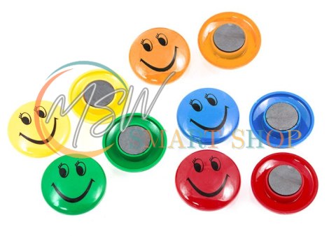 AG348 Magnesy na lodówkę uśmiech 8 szt. AG348 Magnesy na lodówkę uśmiech 8 szt.