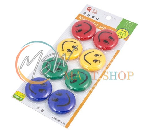 AG348 Magnesy na lodówkę uśmiech 8 szt. AG348 Magnesy na lodówkę uśmiech 8 szt.
