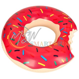 Kółko do pływania koło dmuchane Donut różowe 50cm max 20kg 3-6lat