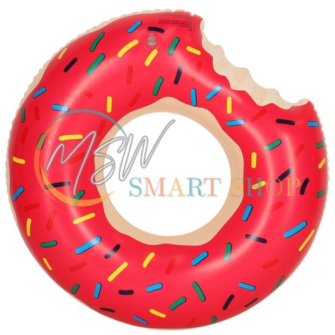Kółko do pływania koło dmuchane Donut różowe 50cm max 20kg 3-6lat Kółko do pływania koło dmuchane Donut różowe 50cm max 20kg 3-6lat