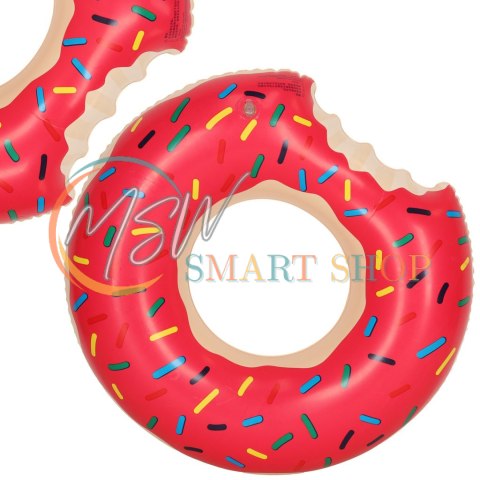 Kółko do pływania koło dmuchane Donut różowe 50cm max 20kg 3-6lat Kółko do pływania koło dmuchane Donut różowe 50cm max 20kg 3-6lat