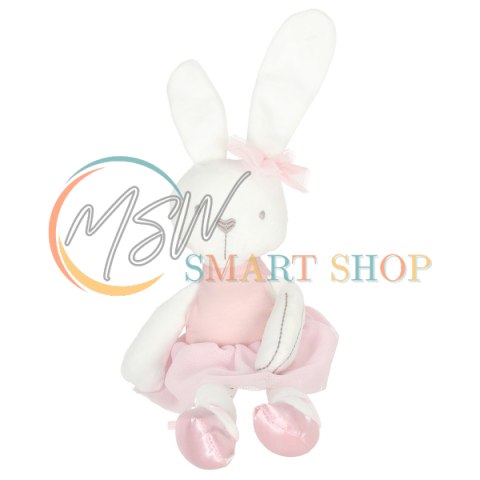 Maskotka pluszowa pluszak przytulanka królik zajączek w różowej sukience 42cm Maskotka pluszowa pluszak przytulanka królik zajączek w różowej sukience 42cm
