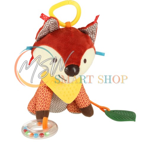 Maskotka sensoryczna zawieszka do wózka lisek Maskotka sensoryczna zawieszka do wózka lisek