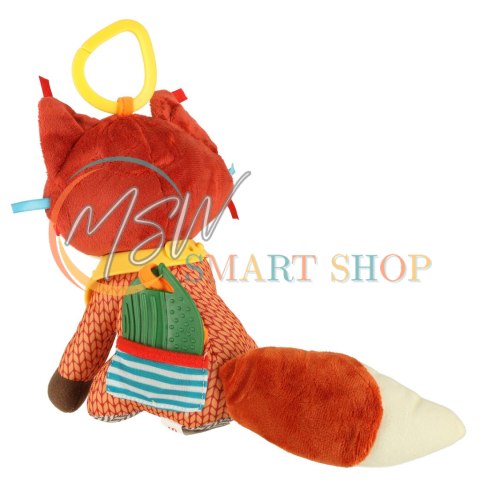 Maskotka sensoryczna zawieszka do wózka lisek Maskotka sensoryczna zawieszka do wózka lisek