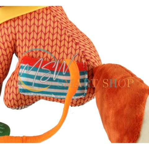 Maskotka sensoryczna zawieszka do wózka lisek Maskotka sensoryczna zawieszka do wózka lisek