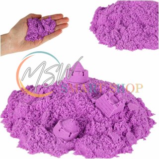Piasek kinetyczny 1kg w woreczku fioletowy