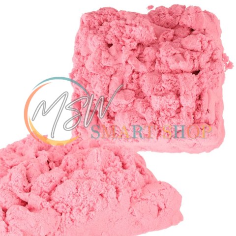 Piasek kinetyczny 1kg w woreczku różowy Piasek kinetyczny 1kg w woreczku różowy