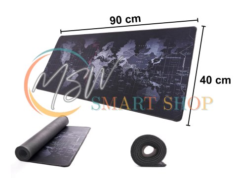 Podkładka pod mysz na biurko mata mapa świata 40x90cm Podkładka pod mysz na biurko mata mapa świata 40x90cm