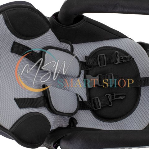 Rowerek trójkołowy Trike Fix V3 rower spacerówka 3w1 obracany 360 wolne koło czarny