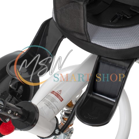 Rowerek trójkołowy Trike Fix V3 rower spacerówka 3w1 obracany 360 wolne koło czarny