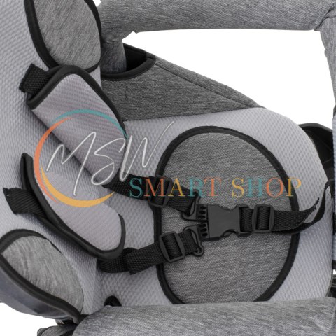 Rowerek trójkołowy Trike Fix V3 rower spacerówka 3w1 obracany 360 wolne koło szary