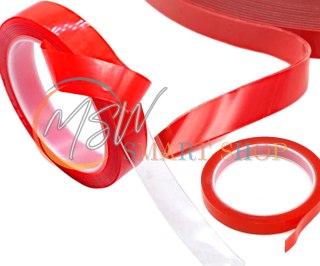 Taśma dwustronna samoprzylepna akrylowa dwustronna montażowa transparentna mocna 20mm 3m