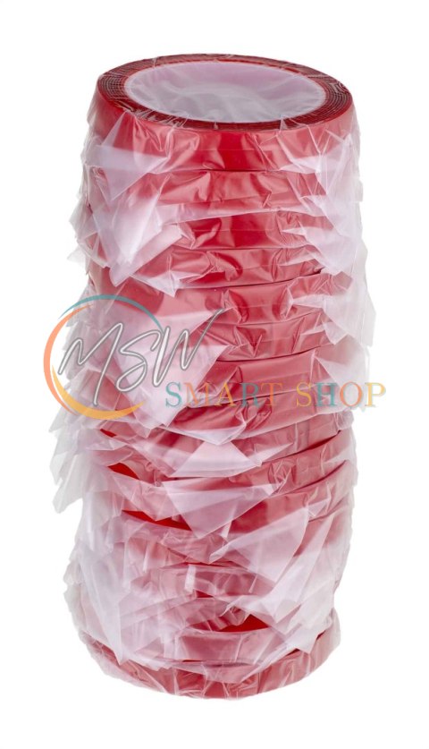 Taśma dwustronna samoprzylepna akrylowa dwustronna montażowa transparentna mocna 20mm 3m Taśma dwustronna samoprzylepna akrylowa dwustronna montażowa transparentna mocna 20mm 3m