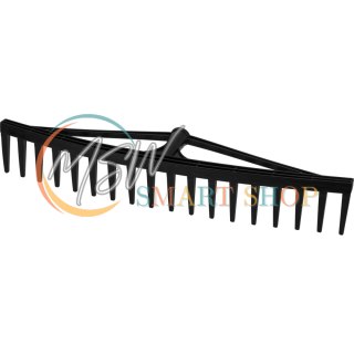 12251 Grabie plastikowe do siana 18-zębów nieoprawne 60cm