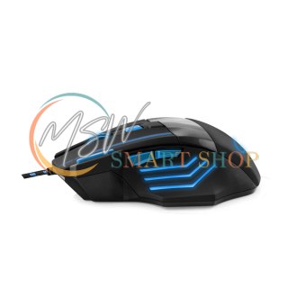 EGM201B Mysz przewodowa dla graczy 7D optyczna USB MX201 Wolf niebieska