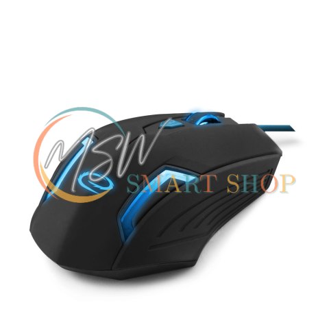 EGM205B Mysz przewodowa dla graczy 6D optyczna USB MX205 Fighter NIEBIESKA EGM205B Mysz przewodowa dla graczy 6D optyczna USB MX205 Fighter NIEBIESKA