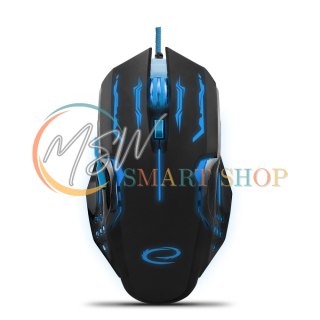 EGM403B Mysz przewodowa dla graczy 6D optyczna USB MX403 Apache niebieska