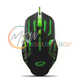 EGM403G Mysz przewodowa dla graczy 6D optyczna USB MX403 Apache zielona