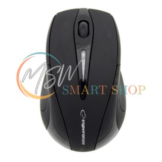 EM101K Mysz bezprzewodowa 2.4GHz 3D optyczna USB Antares czarna