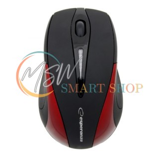 EM101R Mysz bezprzewodowa 2.4GHz 3D optyczna USB Antares czerwona