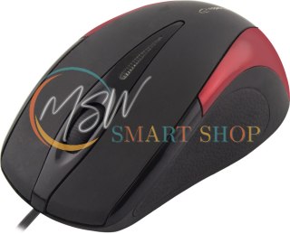 EM102R Mysz przewodowa 3D optyczna USB Sirius czerwona Esperanza