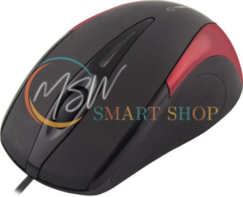 EM102R Mysz przewodowa 3D optyczna USB Sirius czerwona Esperanza EM102R Mysz przewodowa 3D optyczna USB Sirius czerwona Esperanza