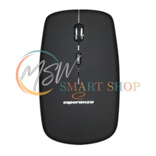 EM120K Mysz bezprzewodowa 2.4GHz 4D optyczna USB Saturn czarna