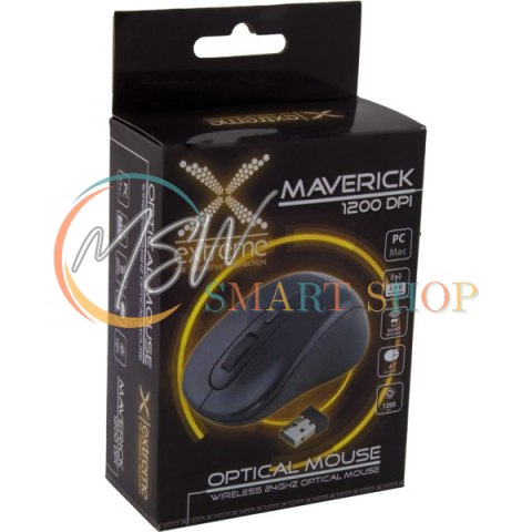XM104K Mysz bezprzewodowa 2.4GHz 4D optyczna USB Maverick Extreme XM104K Mysz bezprzewodowa 2.4GHz 4D optyczna USB Maverick Extreme