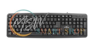 TKR101 Klawiatura przewodowa standardowa USB Russian Titanum