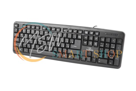 TKR101 Klawiatura przewodowa standardowa USB Russian Titanum TKR101 Klawiatura przewodowa standardowa USB Russian Titanum