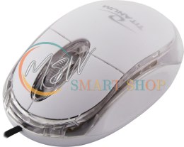 TM102W Mysz przewodowa 3D optyczna USB Raptor biała Titanum