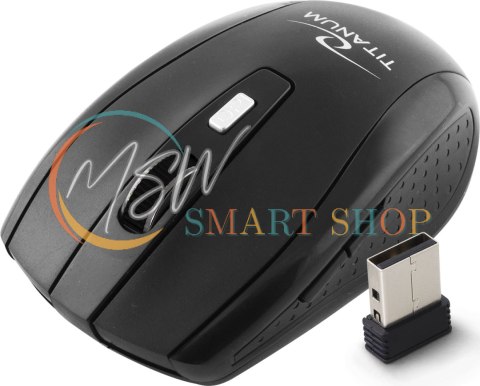 TM105K Mysz bezprzewodowa 2.4GHz 6D optyczna USB Snapper Titanum TM105K Mysz bezprzewodowa 2.4GHz 6D optyczna USB Snapper Titanum