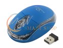 TM120B Mysz bezprzewodowa 2.4GHz 3D optyczna USB Condor niebieska