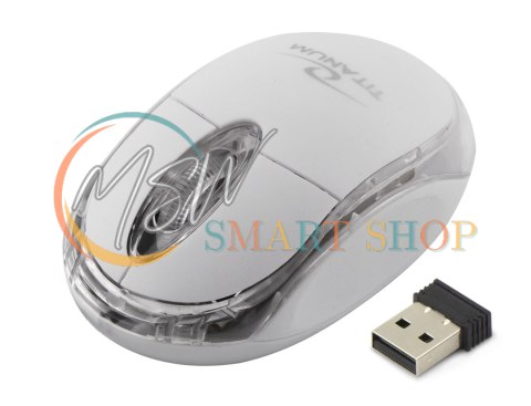 TM120W Mysz bezprzewodowa 2.4GHz 3D optyczna USB Condor biała TM120W Mysz bezprzewodowa 2.4GHz 3D optyczna USB Condor biała