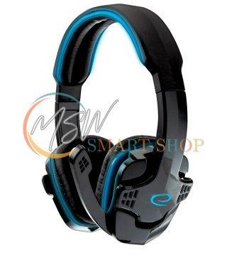 EGH310B Esperanza słuchawki z mikrofonem gaming raven niebieskie
