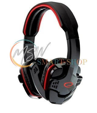 EGH310R Esperanza słuchawki z mikrofonem gaming raven czerwone