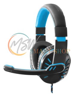 EGH330B Esperanza słuchawki z mikrofonem gaming crow niebieskie