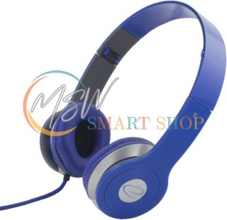 EH145B Esperanza słuchawki audio techno niebieskie