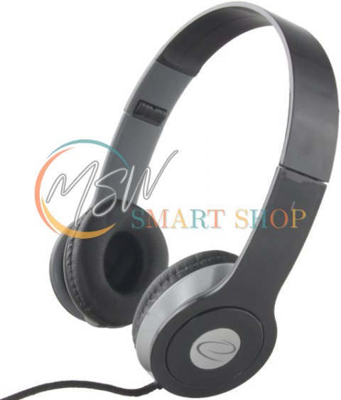 EH145K Esperanza słuchawki audio techno czarne EH145K Esperanza słuchawki audio techno czarne