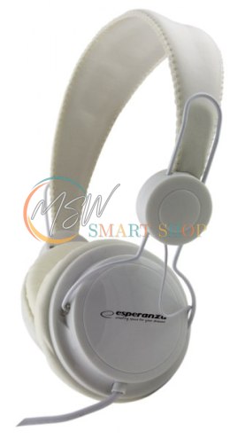 EH148W Esperanza słuchawki audio sensation białe