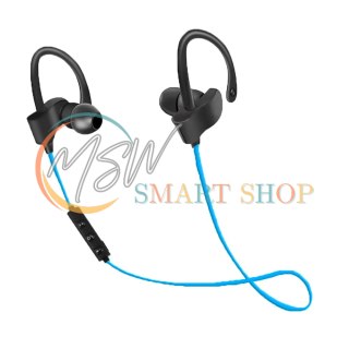 EH188B Esperanza słuchawki douszne bluetooth sportowe czarno-niebieskie