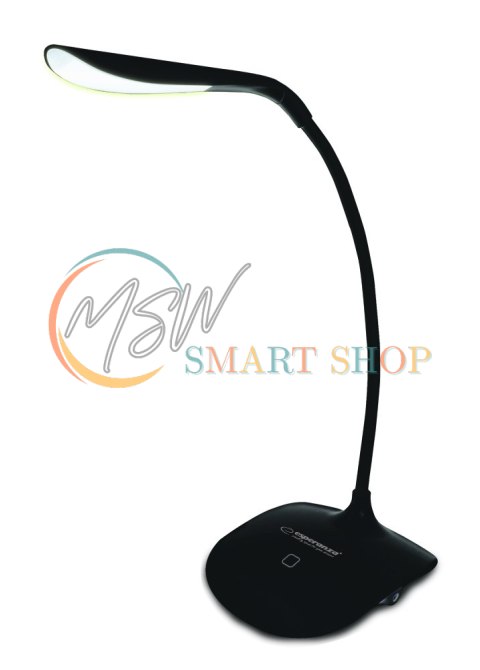 ELD103K Esperanza lampka biurkowa led acrux czarna ELD103K Esperanza lampka biurkowa led acrux czarna