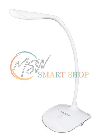 ELD103W Esperanza lampka biurkowa led acrux biała
